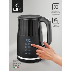 LXK 30024-1, чайник электрический (черный)